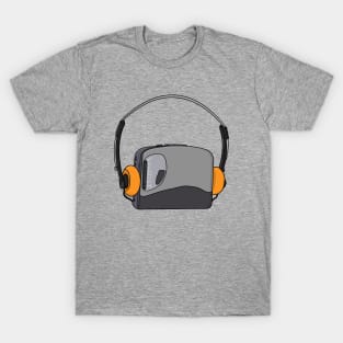 Cool Portable Cassette Audio Player T-Shirt